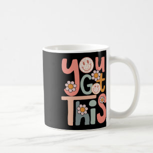 Caneca De Café Camiseta Dia de Teste Motivacional Professor Aluno