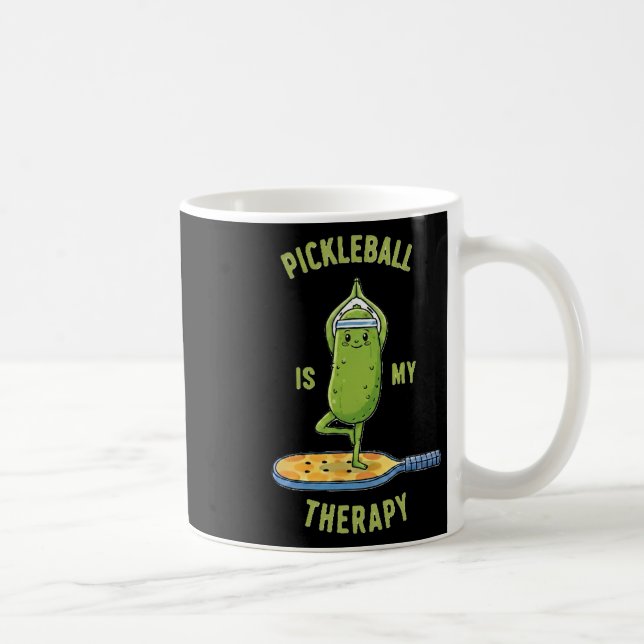 Caneca De Café Camiseta Divertida de Remo Picklell é Minha Terapi (Direita)
