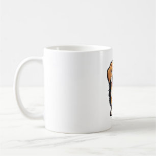 Caneca De Café Camiseta do Cão Beagle
