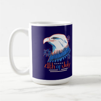 Caneca De Café Camiseta do Dia 4 de Julho