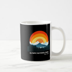 Caneca De Café Camiseta do Parque Nacional Olímpico Est 1938 Wa E
