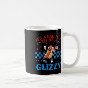 Caneca De Café Camiseta Engraçada 4 De Julho É Um Mau Dia Para Se