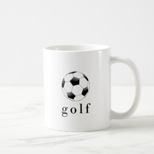 Caneca De Café Camiseta engraçada de esportes Bola de Futebol Gol