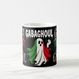 Caneca De Café Camiseta engraçada de Halloween Gabaghoul italiana