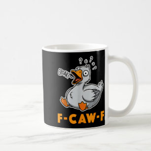 Caneca De Café Camiseta engraçada de meme de ganso piada humor de