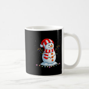 Caneca De Café Camiseta engraçada do boneco de neve de Natal Home