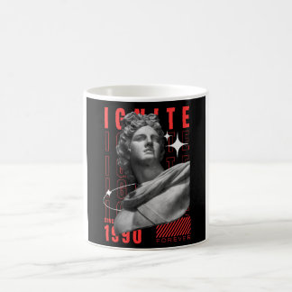 Caneca De Café Camiseta estética vintage moderna