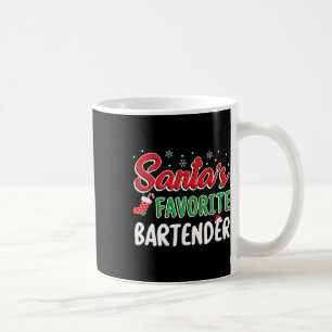 Caneca De Café Camiseta Favorita do Papai Noel, Regata de Natal D