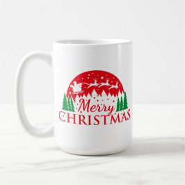 Caneca De Café Camiseta Feliz de Natal