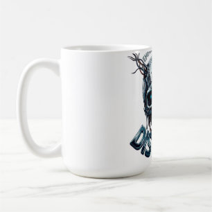 Caneca De Café Camiseta Feminina ADOM "Abrace o Caos"