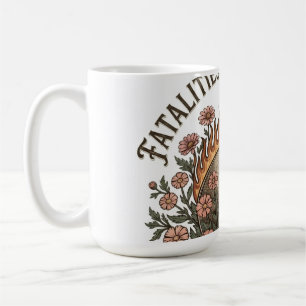 Caneca De Café Camiseta Feminina ADOM "Fatalities Are Eternal"