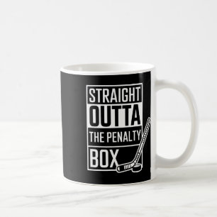 Caneca De Café Camiseta Fora da Caixa de Penalidade Funny Ice Hoc