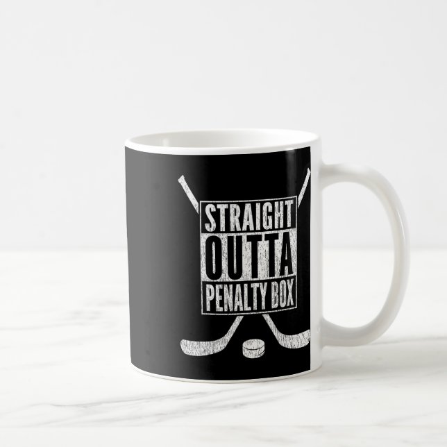 Caneca De Café Camiseta Fora da Caixa de Penalidade Punho Diverti (Direita)