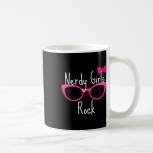 Caneca De Café Camiseta Garotas Nerds Rock Gamer Geek Chic Divert