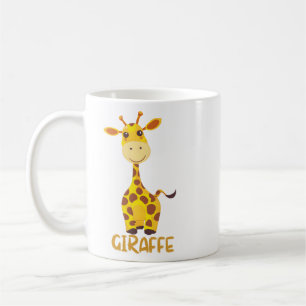 Caneca De Café Camiseta Girafa para crianças