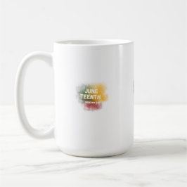 Caneca De Café Camiseta Gráfica Colorida de Fumaça do Dia da Libe