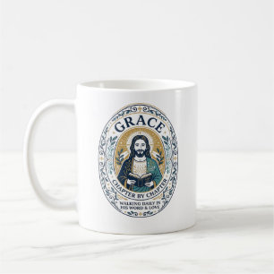 Caneca De Café Camiseta Gráfica da Comunidade de Leitura do Clube
