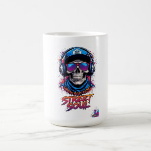 Caneca De Café Camiseta gráfica de manga longa feminina ADOM "Str