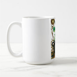 Caneca De Café Camiseta Gráfica do Caldeirão de Desculpas Esmeral