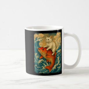 Caneca De Café Camiseta Gráfica Homens Mulheres Gato Engraçado Ko