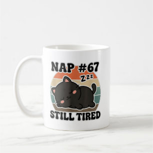Caneca De Café Camiseta Gráfica Kawaii Anime Gato SONO 67 Citação