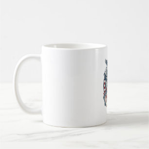Caneca De Café Camiseta Gráfica Vetorial Patriota Amante de Enigm