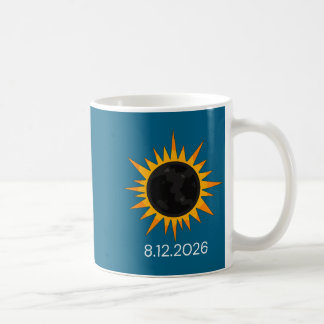 Caneca De Café Camiseta Infantil Eclipse Solar Total 12 de Agosto