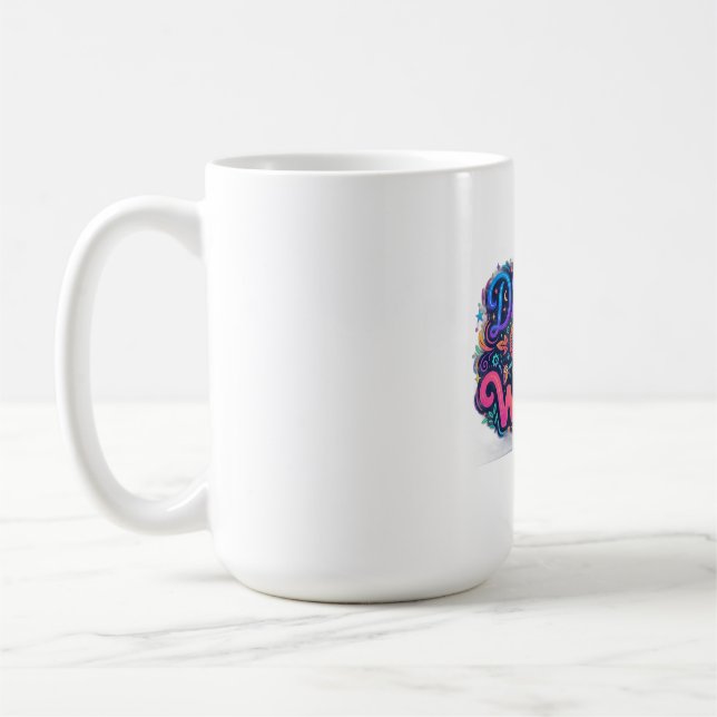 Caneca De Café Camiseta Inspiradora Sonhadores Mudam o Mundo (Esquerda)