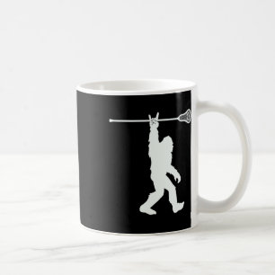 Caneca De Café Camiseta Lacrosse Vintage Lax Bigfoot Sasquatch Yo