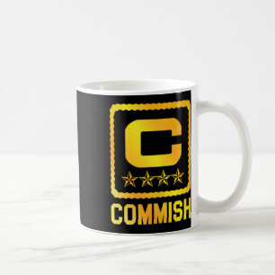 Caneca De Café Camiseta Masculina Commish Fantasy Football Draft