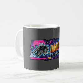 Caneca De Café Camiseta masculina Jimothy Raccoon