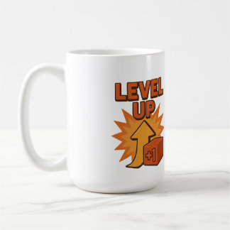 Caneca De Café Camiseta masculina Level Up Men T-shirt jaqueta je