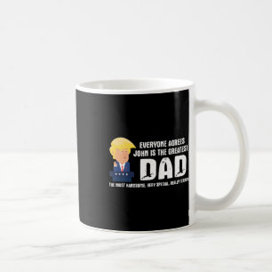 Caneca De Café Camiseta Masculina Piada Trump Melhor Citação Pai
