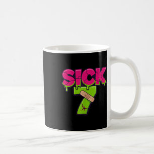 Caneca De Café Camiseta Meme Seven Doente Seis Sete Diversão Jogo