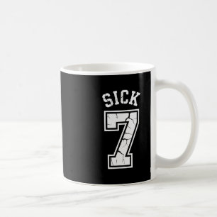 Caneca De Café Camiseta Meme Sick Seven Seis Sete Diversão