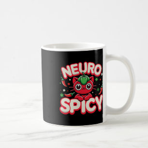 Caneca De Café Camiseta Neuroapimentada - Neurodivergente TDAH TE