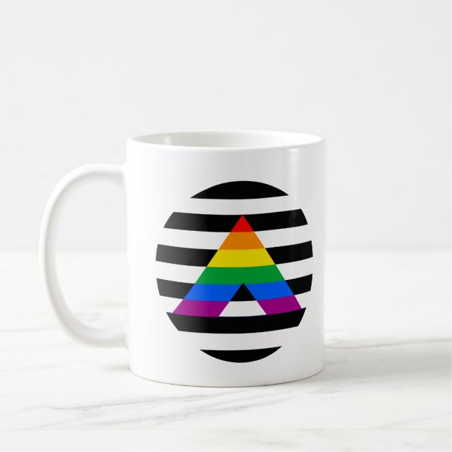 Caneca De Café Camiseta Orgulho Aliado (Esquerda)