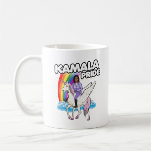 Caneca De Café Camiseta Orgulho Unicórnio KAMALA HARRIS