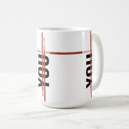 Caneca De Café Camiseta Own Your Story – Citação Motivacional Neg