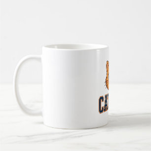 Caneca De Café Camiseta Presente Laranja Gato Mãe