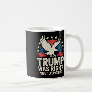 Caneca De Café Camiseta pró-Trump Republicano Certo