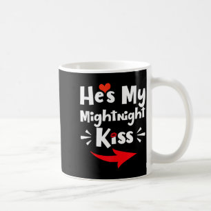 Caneca De Café Camiseta Regata Masculina Beijo Da Meia-Noite Feli