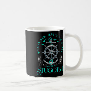 Caneca De Café Camiseta Sarcástica do Âncora de Belmar Nj Stugots