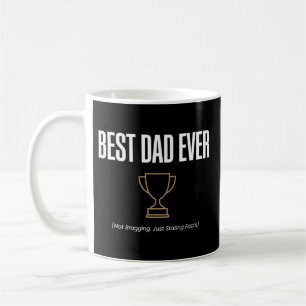Caneca De Café Camiseta Troféu de Melhor Pai de Todos os Tempos -