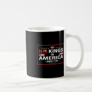 Caneca De Café Camiseta Trump Sem Reis Feita Nos EUA América 