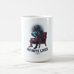 Caneca De Café Camiseta Vidas Infinitas