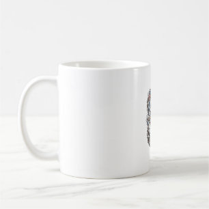 Caneca De Café Camiseta Vintage América Patriótica Precisa de Jes