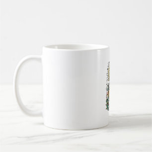 Caneca De Café Camiseta Vintage Cruz Cristã Brilhe Para Jesus
