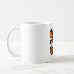 Caneca De Café Camiseta Vintage de Halloween Tempo Maravilhoso do