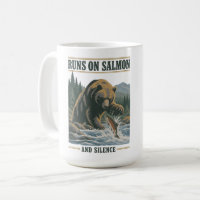 Camiseta Vintage Urso Pescando no Pacífico Noroest